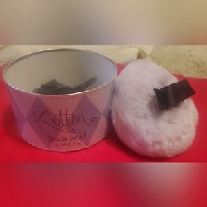 COPY - COLLECTABLE ~ BENEFIT KITTEN POWDER - RETIRED ~  EMPTY ~ COLLECTABLE